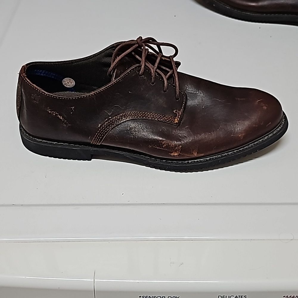 Timberland Earthkeepers Cobleton Brown‎ Leather Oxford Shoes Men’s Size 10